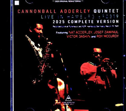 Cannonball Adderley Quintet Cannonball Adderley/Germany 03.19.1969 Soundboard Edition