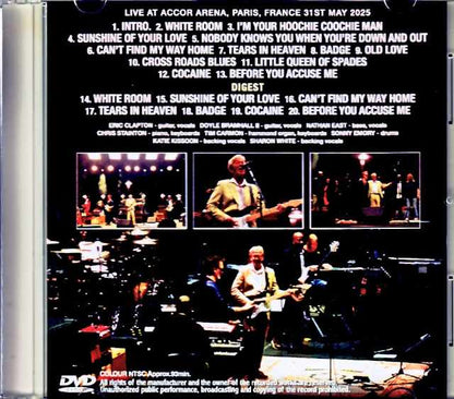 Eric Clapton/France 2025 Digests Edition Jewel Version