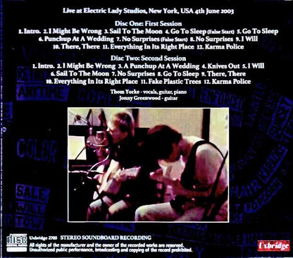 Radiohead / NY, USA 06.04.2003 Complete Soundboard Edition