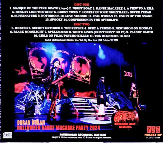 Duran Duran Duran/NY,USA 2024 Complete Soundboard Edition