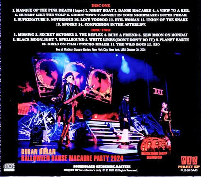 Duran Duran Duran/NY,USA 2024 Complete Soundboard Edition