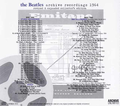 Beatles Bootleg Recordings 1964 Unreleased Collection Newly Revised Edition