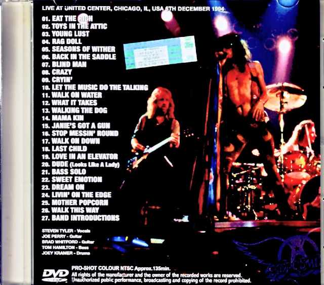 Aerosmith/IL,USA 1994 Complete Jewel Version