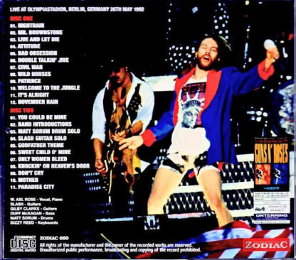 Guns N' Roses Guns N' Roses/Germany 05.26.1992