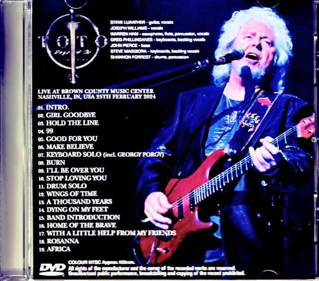 Toto Toto/IN,USA 2024 Complete Jewel Version