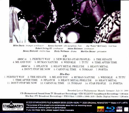 Miles Davis Kenny Garrett Miles Davis Kenny Garrett/Germany 1988 Complete Soundboard Edition & more