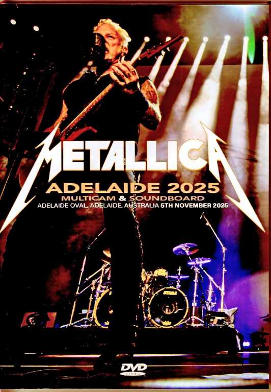 Metallica/Adelaide, Australia 11.05.2025 Multi-Cam Edition