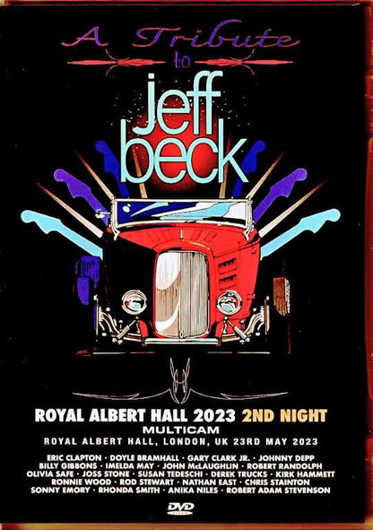 Various Artists A Tribute Jeff Beck Eric Clapton, Gary Clark Jr., John Mclaughlin, Rod Stewart/London,UK 5.23.2023 Complete & more