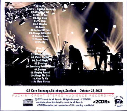 Stranglers / Scotland, UK 10.23.2025 Complete