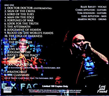 Blaze Bayley/Sweden 2025 Complete & more