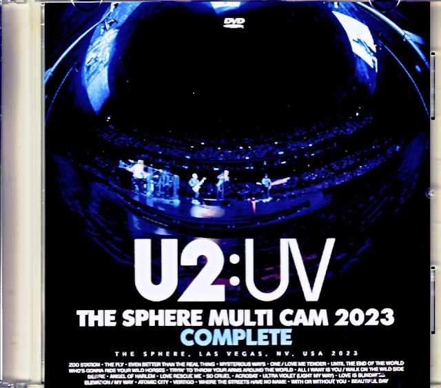 U2 U2/NV,USA 2023 Complete Multi-Cam Edition Jewel Version