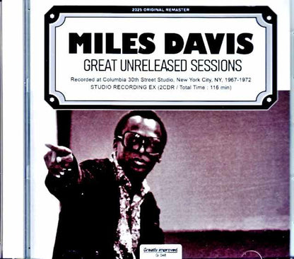 Miles Davis Wayne Shorter, Herbie Hancock, John McLaughlin, Keith Jarrett, Billy Cobham Miles Davis/Unreleased Sessions
