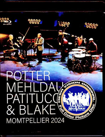 Potter Mehldau Patitucc and Blake Chris Potter Brad Mehldau/France 2024 Blu-Ray Version