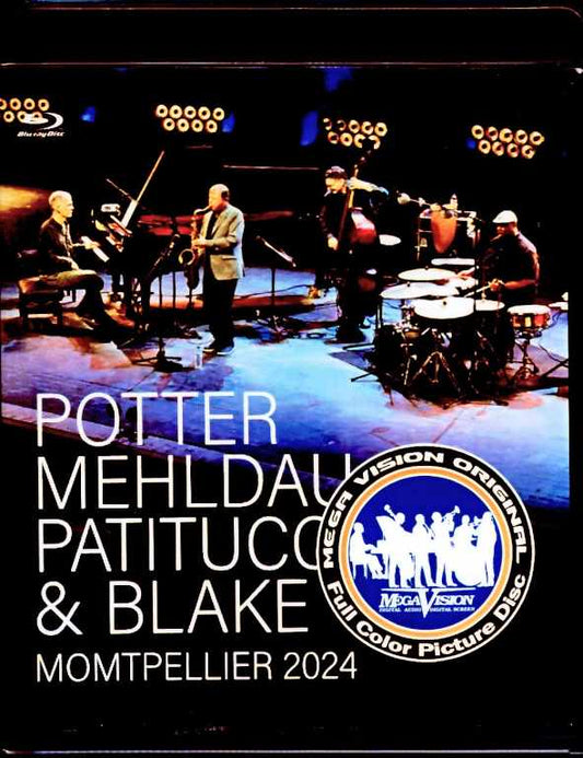 Potter Mehldau Patitucc and Blake Chris Potter Brad Mehldau/France 2024 Blu-Ray Version