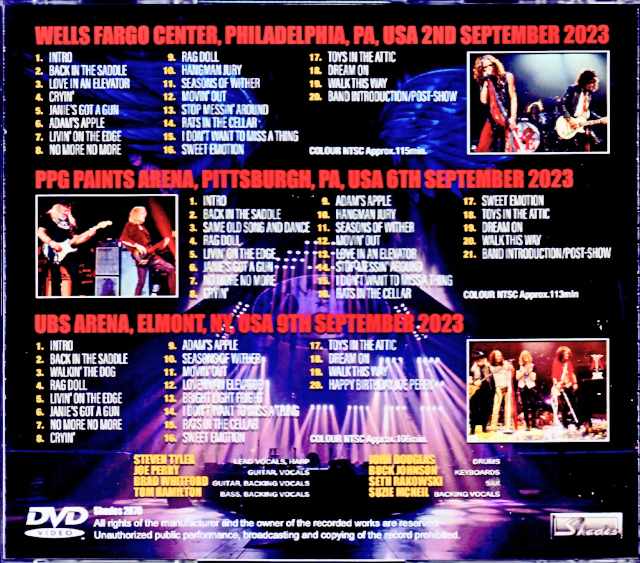 Aerosmith Aerosmith/Pa,USA 2023 2Days Complete & more