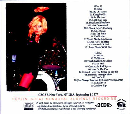 Blondie / NY, USA 1977 2Set Source Edition
