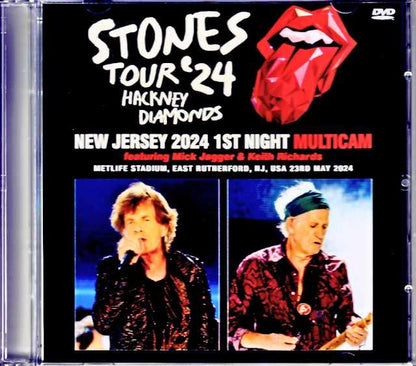 Rolling Stones/NJ,USA 5.23.2024 Complete Multi-Cam Mick & Keith Edition Jewel Version