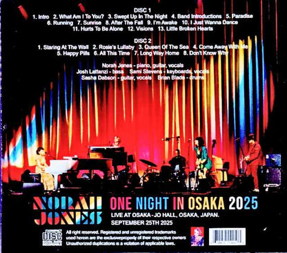 Norah Jones / Osaka, Japan 09.25.2025 Complete