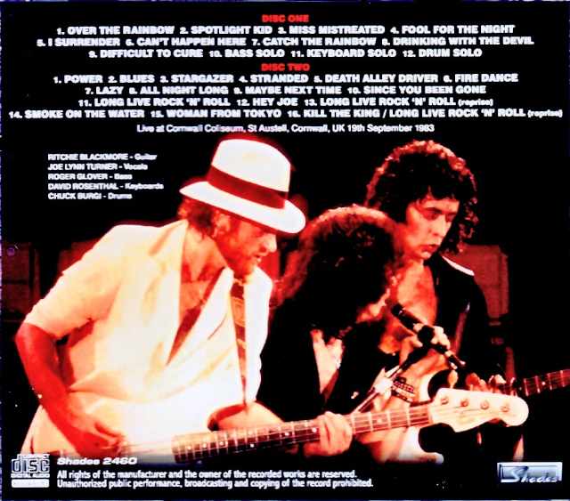 Rainbow / England, UK 09.19.1983 Complete