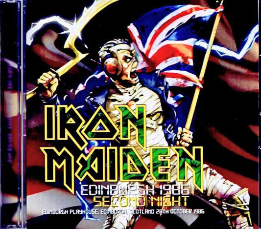 Iron Maiden/Scotland,UK 10.28.1986