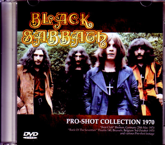 Black Sabbath/Various Pro-Shot Footage 1970