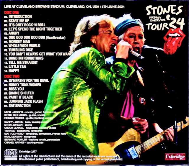 Rolling Stones/OH,USA 2024 Complete