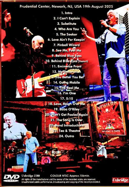 Who,The Who/NJ,USA 2025 Complete