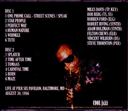 Miles Davis,Robben Ford Miles Davis/MD,USA 198