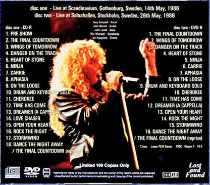 Europe/Sweden 1986 Complete & more