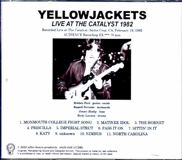 Yellowjackets Robben Ford Yellowjackets Robben Ford/CA,USA 1982 Complete