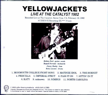 Yellowjackets Robben Ford Yellowjackets Robben Ford/CA,USA 1982 Complete