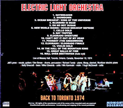 Electric Light Orchestra/Canada 1974
