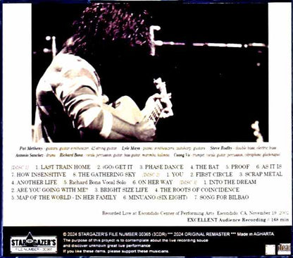 Pat Metheny Group Lyle Mays Pat Metheny Lyle Mays/CA,USA 2002