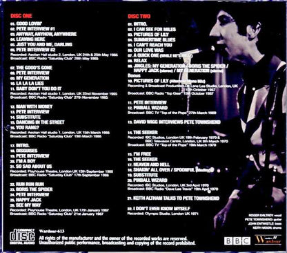 Who,The Who/Collection of BBC Recording Sessions 1965-1971 Upgrade