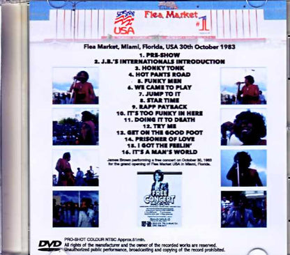 James Brown/FL, USA 1983 Pro-Shot Edition Jewel Version