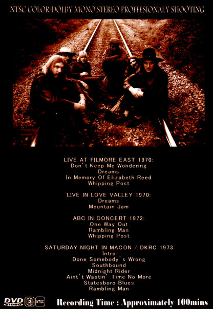 Allman Brothers Band/Video Anthology 1970's Collection