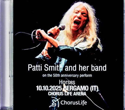 Patti Smith and Her Band Patti Smith/Italy 10.10.2025 Complete