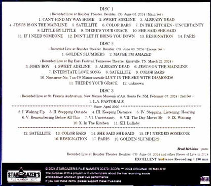 Brad Mehldau/CO,USA 2024 Complete & more