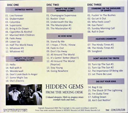 Oasis Hiden Gems from the Mixing Desk 1994-2008
