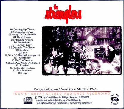 Stranglers/NY,USA 1978