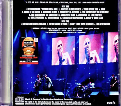 Oasis/England,UK 12.10.2005 Complete IEM Matrix and Remix Edition