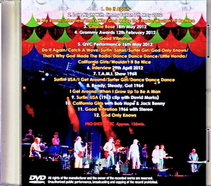 Beach Boys/Pro-Shot TV Compilation 2012 Jewel Version