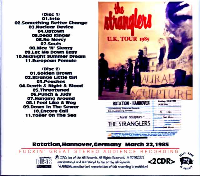 Stranglers/Germany 1985 2Source Edition