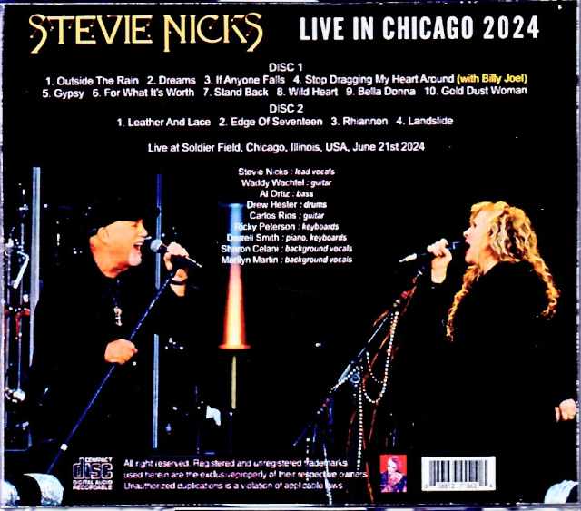 Stevie Nicks/IL,USA 2024 Complete