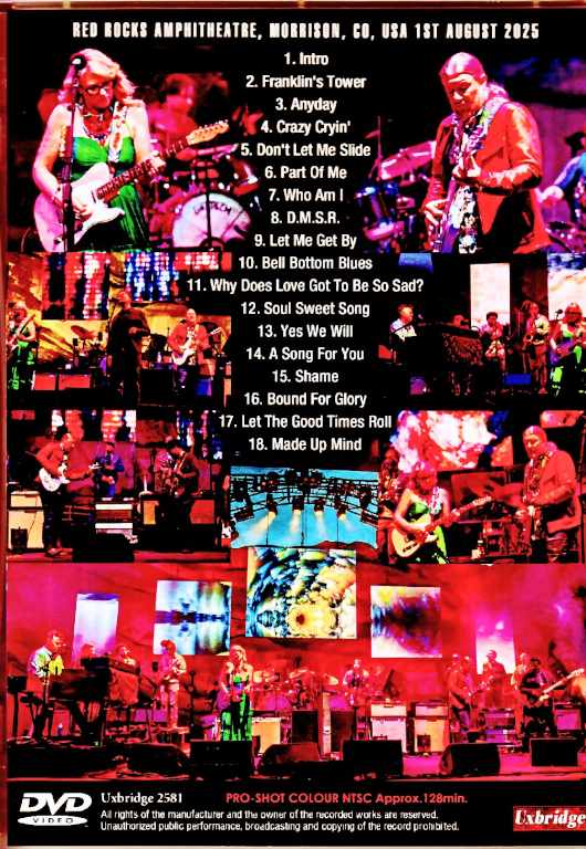Tedeschi Trucks Band Tedeschi Trucks Band/CO,USA 08.01.2025 Complete Multi-Cam Edition