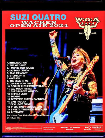 Suzi Quatro / Germany 2024 Complete Blu-Ray Version