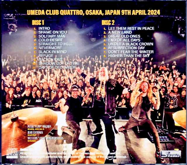 Rage/Osaka,Japan 2024 Complete