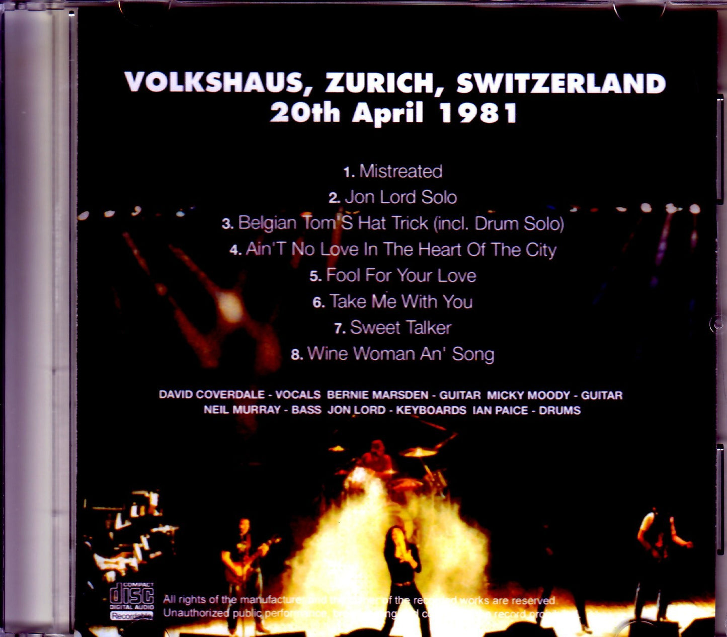 Whitesnake/Switzerland 1981