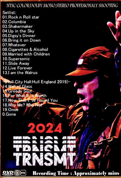 Liam Gallagher/Scotland,UK 2024 & more