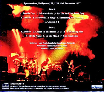 Rush/FL,USA 12.10.1977